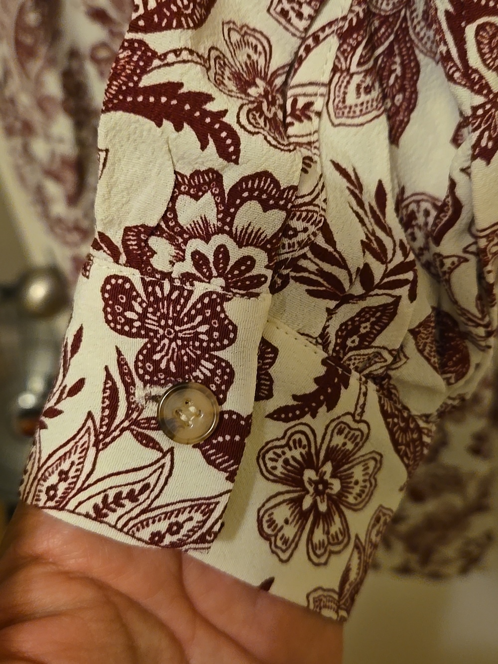 Sezane Leana Dress in Purple Floral - Picture 8 of 11